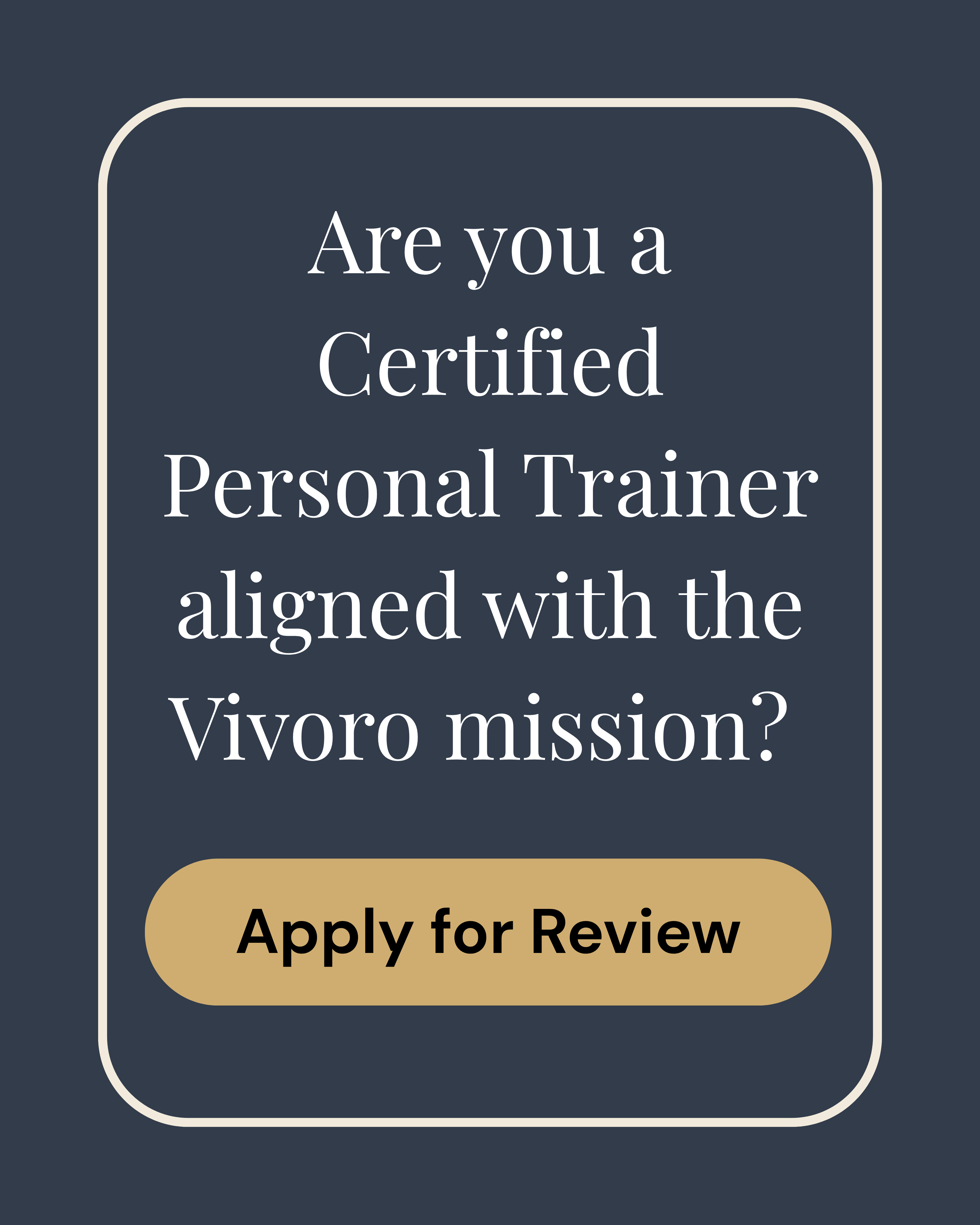 Certified Personal Trainer